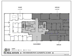 5780 Windward Pky, Alpharetta, GA à louer Plan d  tage- Image 1 de 1