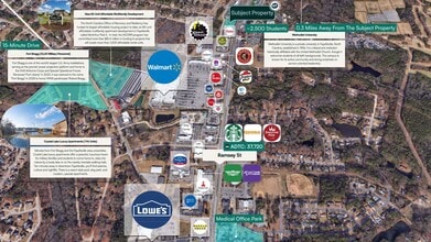 5011 Ramsey St, Fayetteville, NC - Aérien  Vue de la carte - Image1