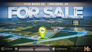 More details for 3750 Moore Rd., Jonesboro, AR - Land for Sale