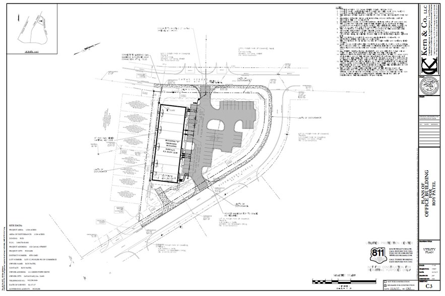 122 Canal St, Pooler, GA à louer - Plan de site - Image 2 de 14