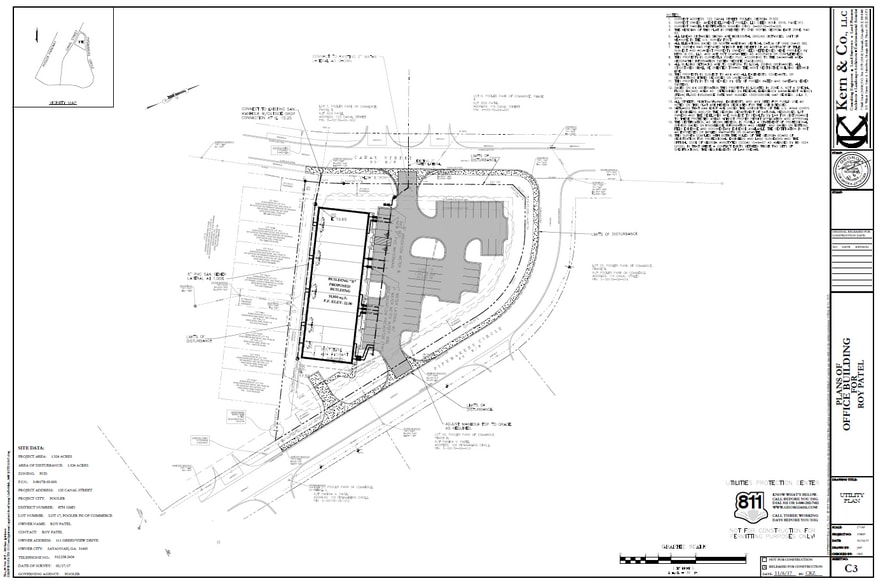 122 Canal St, Pooler, GA for lease - Site Plan - Image 2 of 14