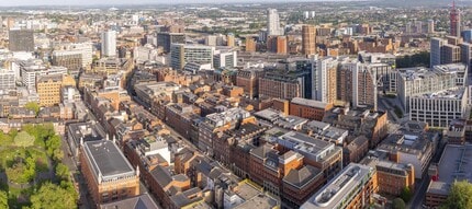 47 St Pauls St, Leeds, WYK - Aerial  map view