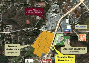 391 Quill Dr, Dawsonville, GA - Aérien  Vue de la carte - Image1