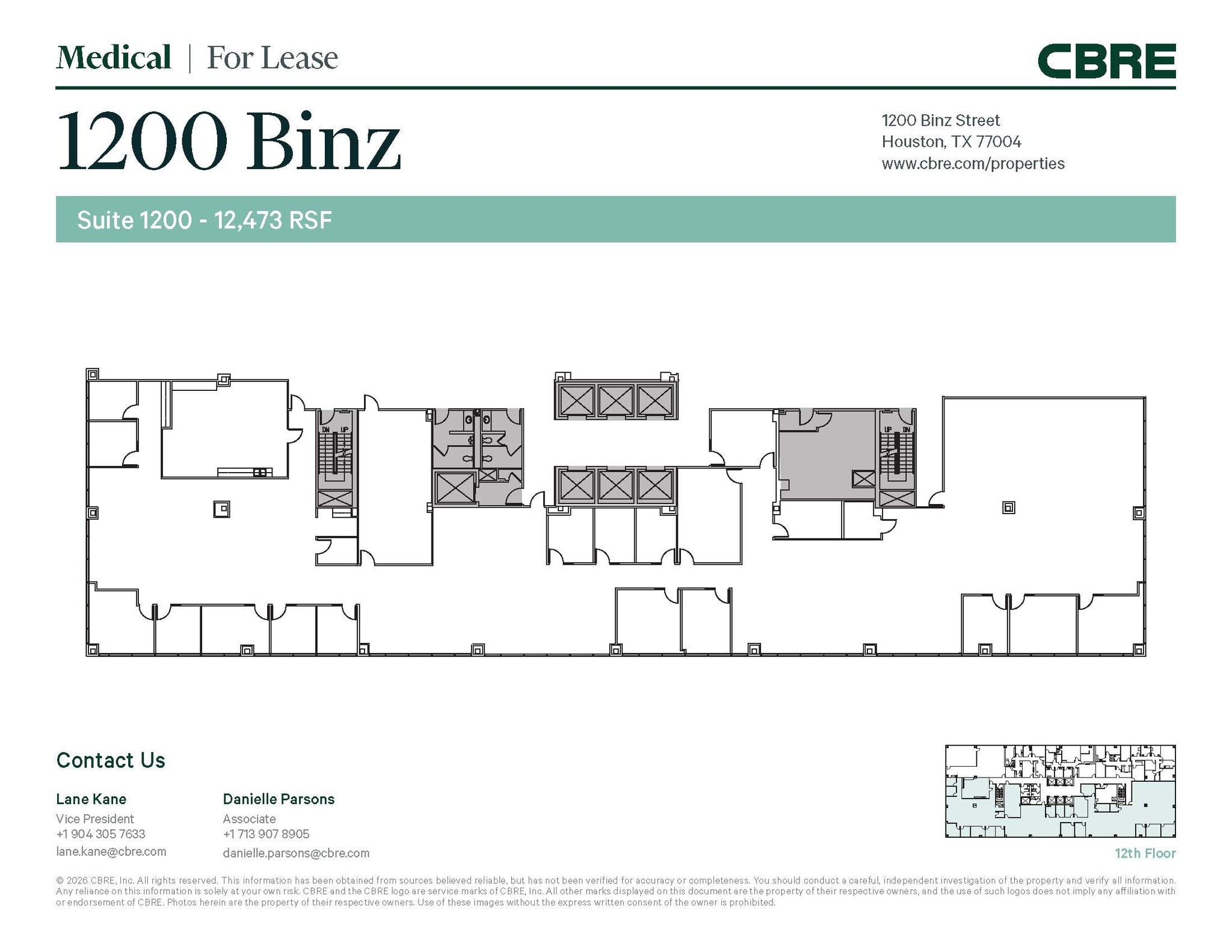 1200 Binz St, Houston, TX à louer Photo intérieure- Image 1 de 1