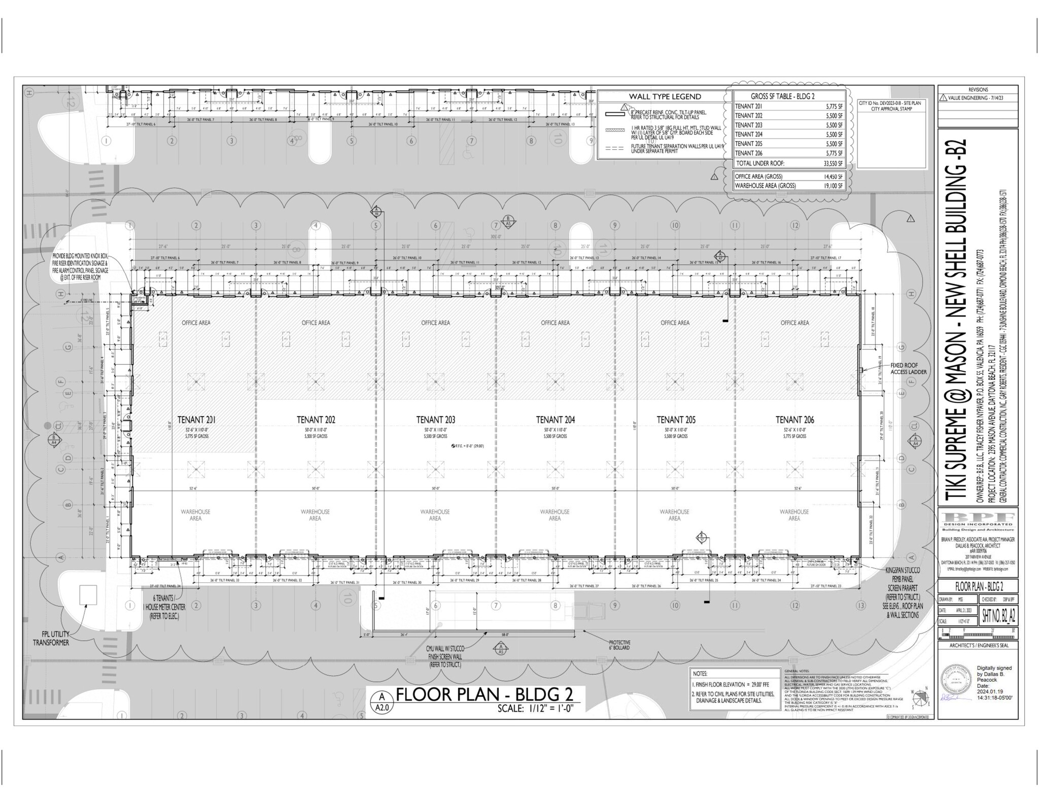 2399 Mason Ave, Daytona Beach, FL for lease Site Plan- Image 1 of 12