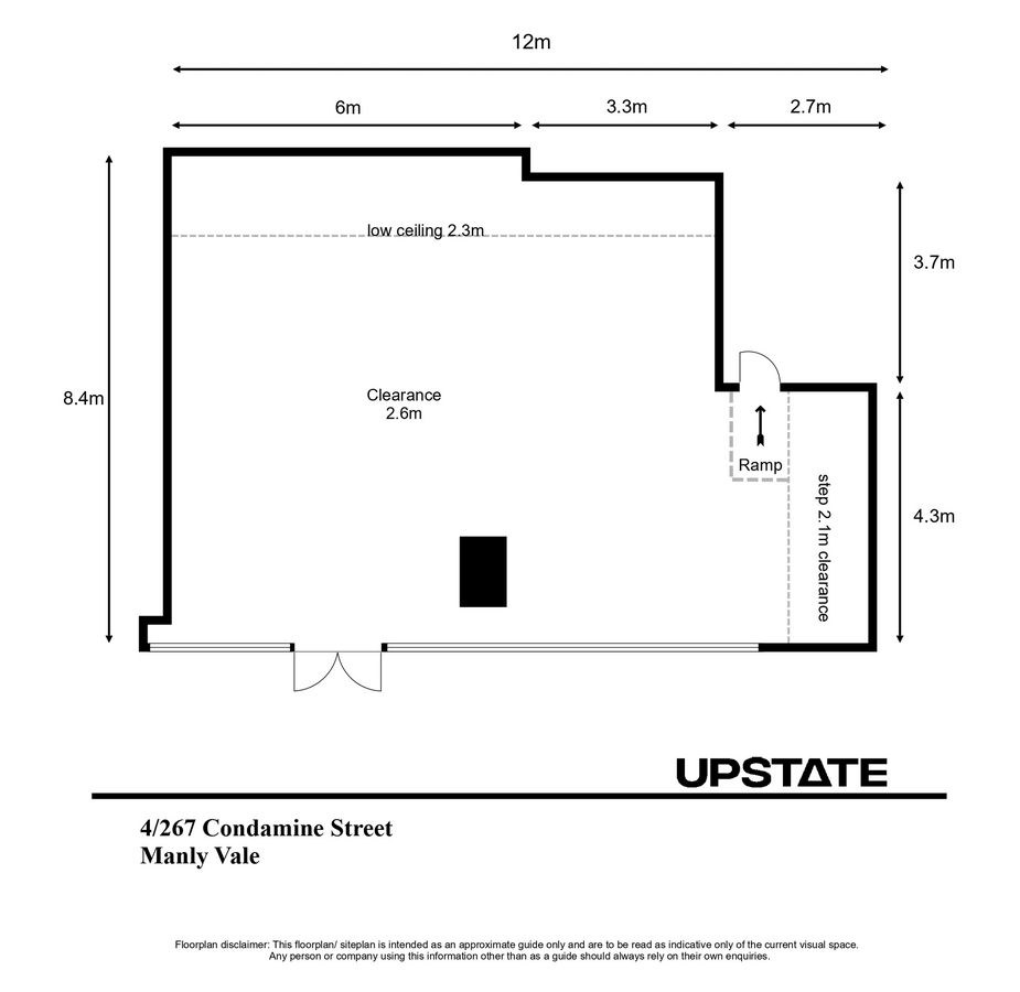 267-269 Condamine St, Manly Vale, NSW 2093 - Unit Shop 4 -  - Floor Plan - Image 1 of 1