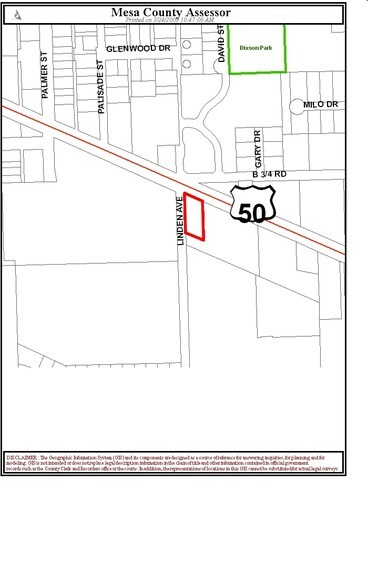 272 Linden Ave, Grand Junction, CO for sale - Plat Map - Image 2 of 9