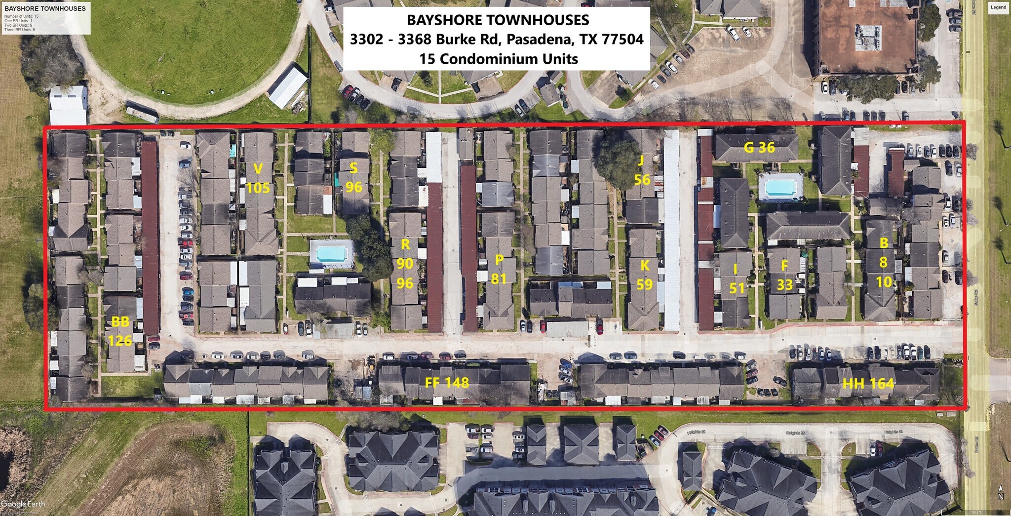 3302 Burke Rd, Pasadena, TX à vendre Aérien- Image 1 de 14