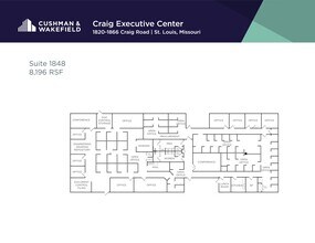 1820-1868 Craig Rd, Saint Louis, MO for lease Site Plan- Image 1 of 1