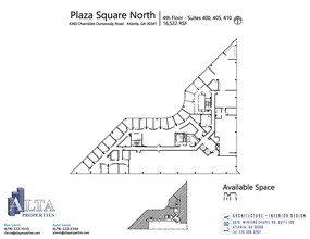 4360 Chamblee Dunwoody Rd, Atlanta, GA for lease Floor Plan- Image 2 of 2