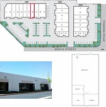 350 S Maple St, Corona, CA for lease Site Plan- Image 1 of 1