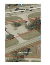 208 Lakeview Dr, North Fort Myers, FL - Aerial map view - Image1