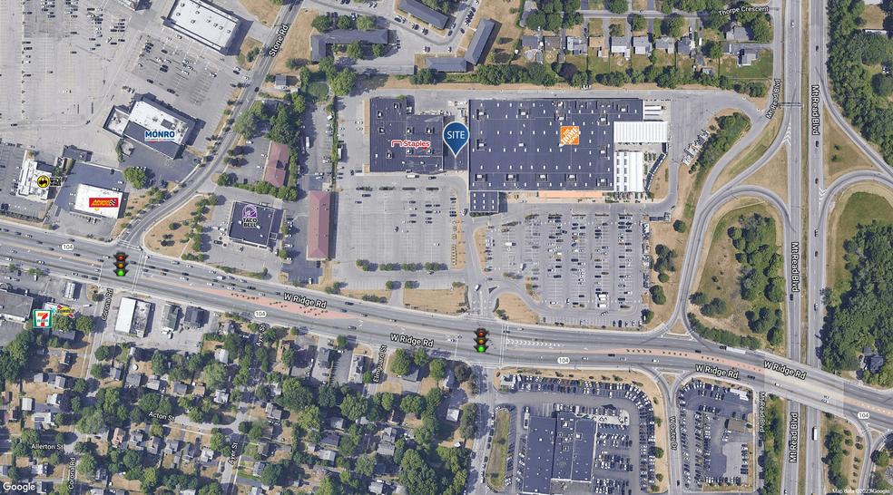 1250-1380 W Ridge Rd, Greece, NY for lease - Aerial - Image 2 of 3