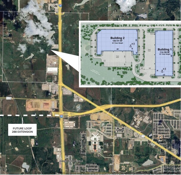 6901 N Interstate 35, Denton, TX à louer - Aérien - Image 2 de 5