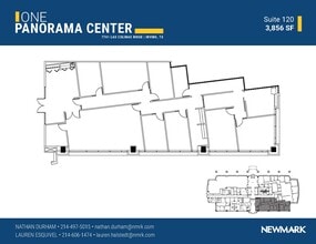 7701 Las Colinas Rdg, Irving, TX for lease Floor Plan- Image 1 of 1