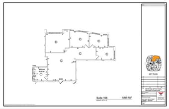3021 E 98th St, Indianapolis, IN for lease Floor Plan- Image 1 of 1