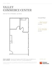 4745 N 7th St, Phoenix, AZ à louer Plan d’étage- Image 1 de 1