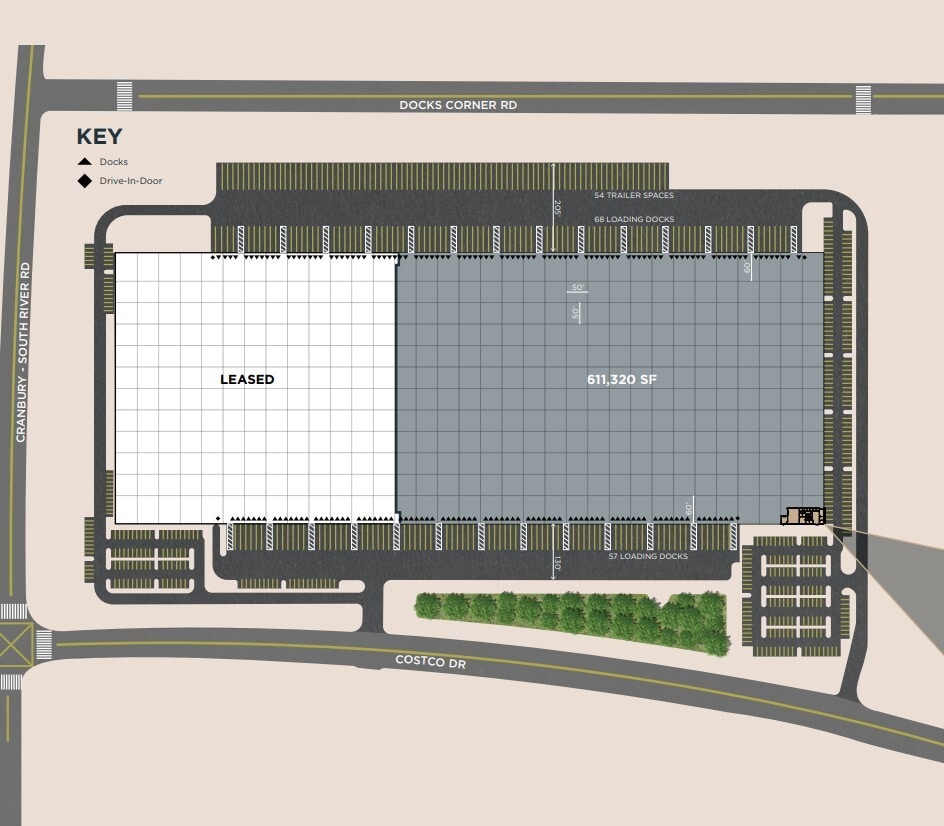 1 Costco Dr, Monroe Township, NJ for lease Site Plan- Image 1 of 1