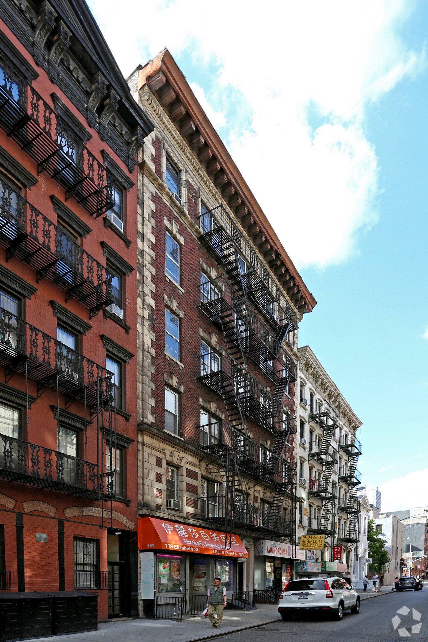 119-121 Elizabeth St, New York, NY à louer Photo du bâtiment- Image 1 de 4