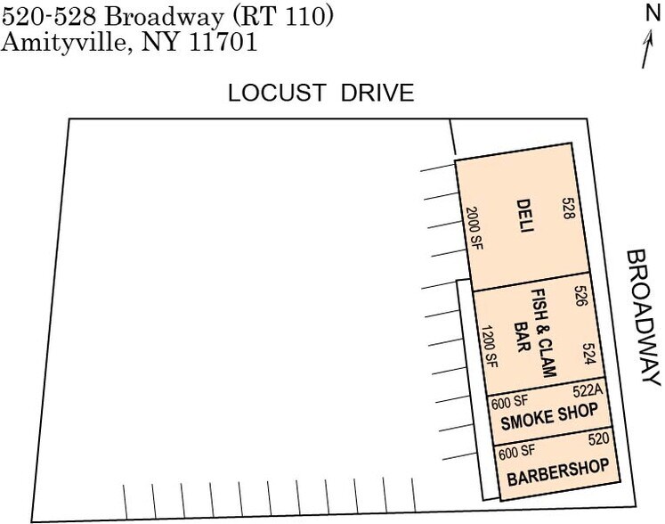 520-530 Broadway, Amityville, NY à vendre - Photo du bâtiment - Image 2 de 13