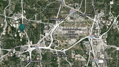 4800 N Commerce Dr, Atlanta, GA - Aerial  map view