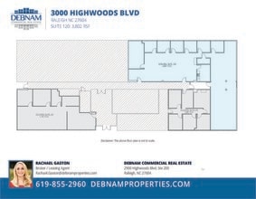 3101 Poplarwood Ct, Raleigh, NC for lease Floor Plan- Image 1 of 1