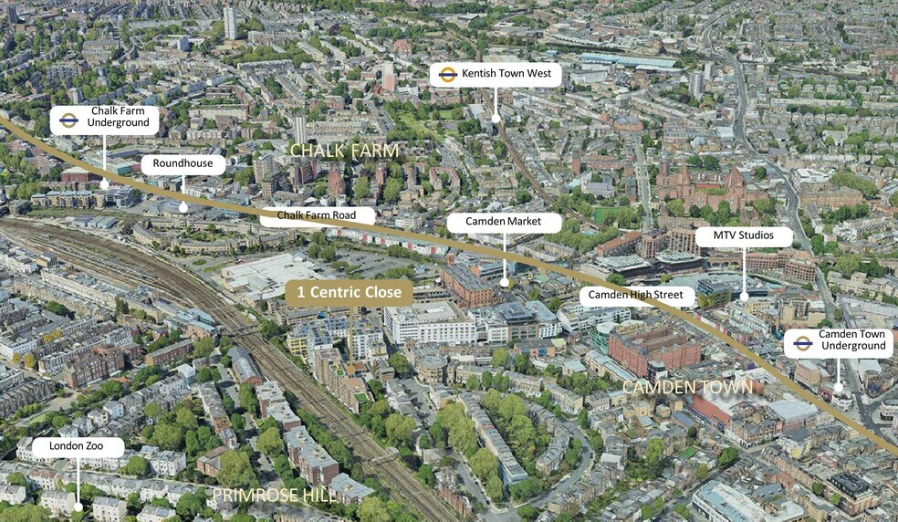 1-6 Centric Clos, Londres à vendre - Photo du bâtiment - Image 2 de 9