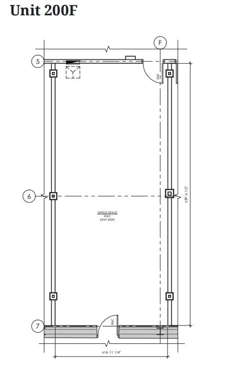 392 Academy Rd, Winnipeg, MB à louer Plan d’étage- Image 1 de 1