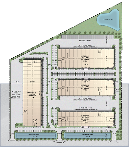 2633 Goodwin Ln, New Braunfels, TX for lease - Site Plan - Image 3 of 4