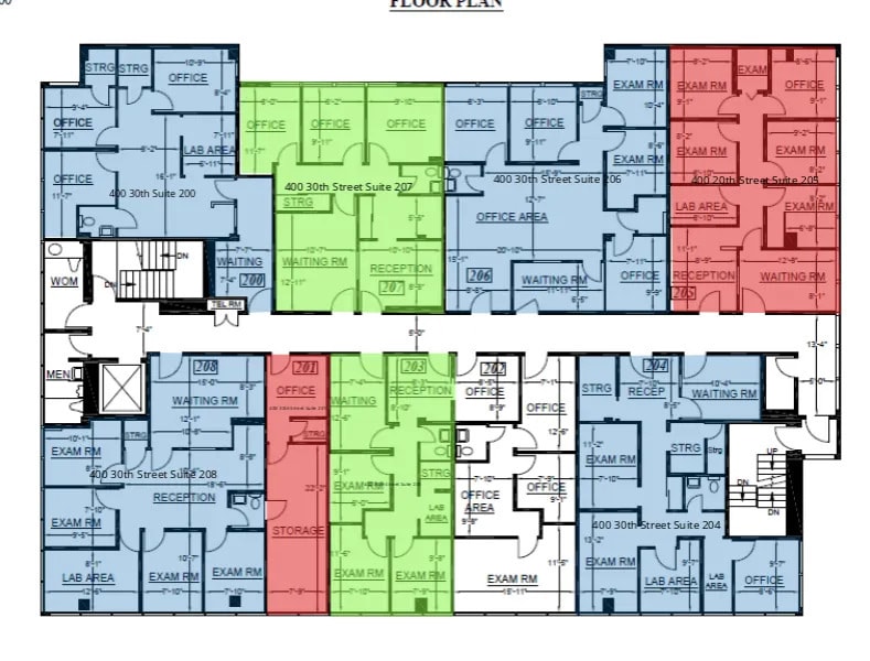400 30th St, Oakland, CA for lease Floor Plan- Image 1 of 1