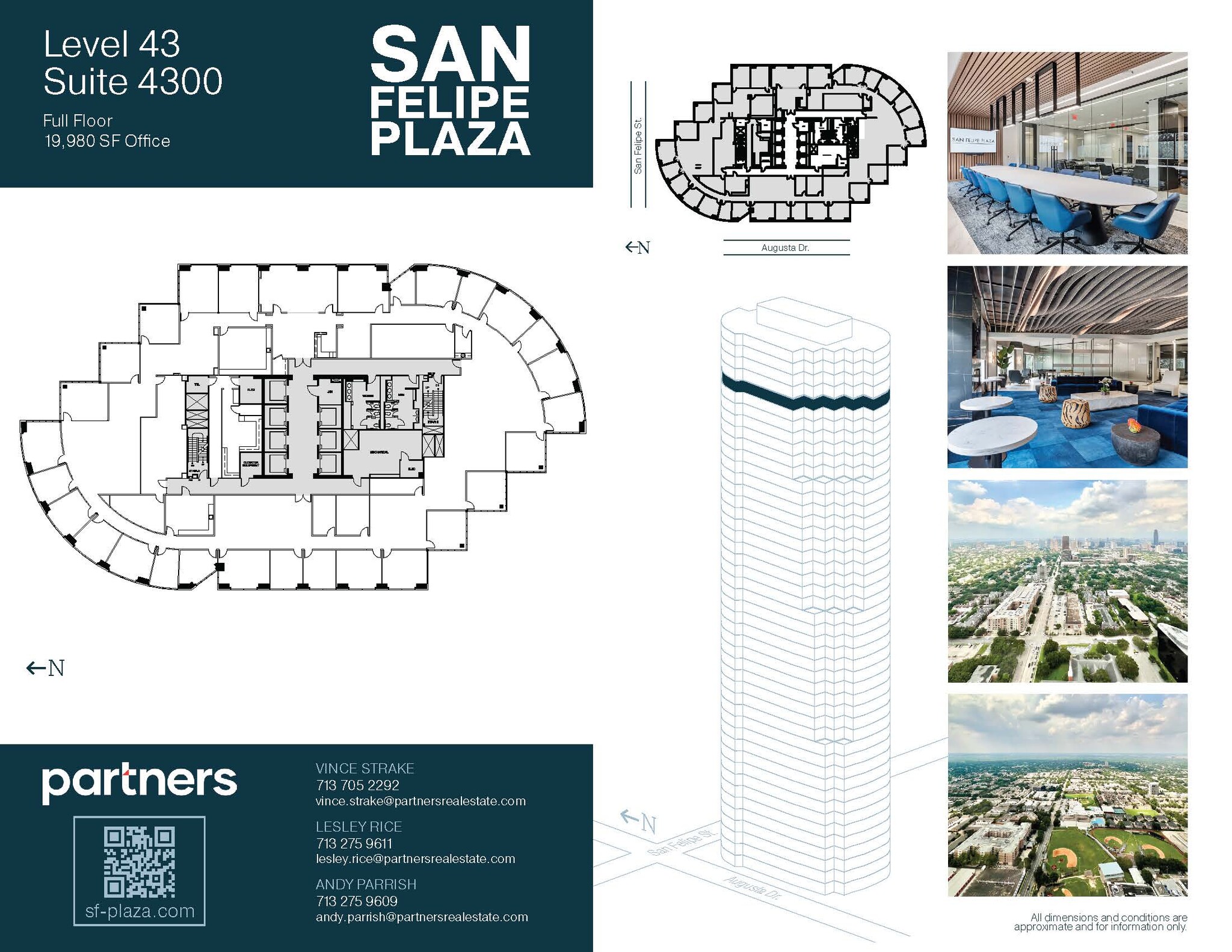5847 San Felipe St, Houston, TX for lease Floor Plan- Image 1 of 2