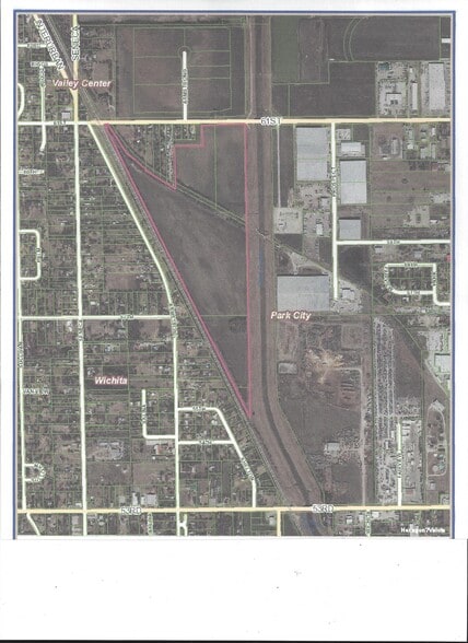 6292 N Seneca St, Wichita, KS for sale - Aerial - Image 2 of 2