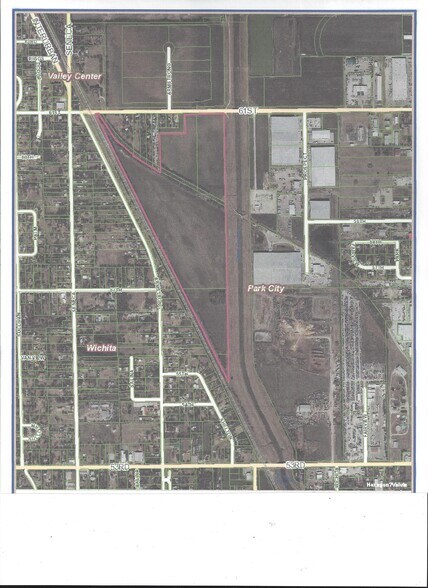 6292 N Seneca St, Wichita, KS à vendre - Aérien - Image 2 de 2