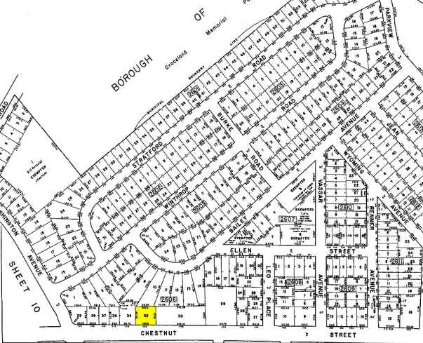 420 Chestnut St, Union, NJ à louer - Plan cadastral - Image 2 de 5