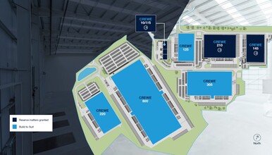 Radway Green Rd, Crewe à louer Plan de site- Image 2 de 3