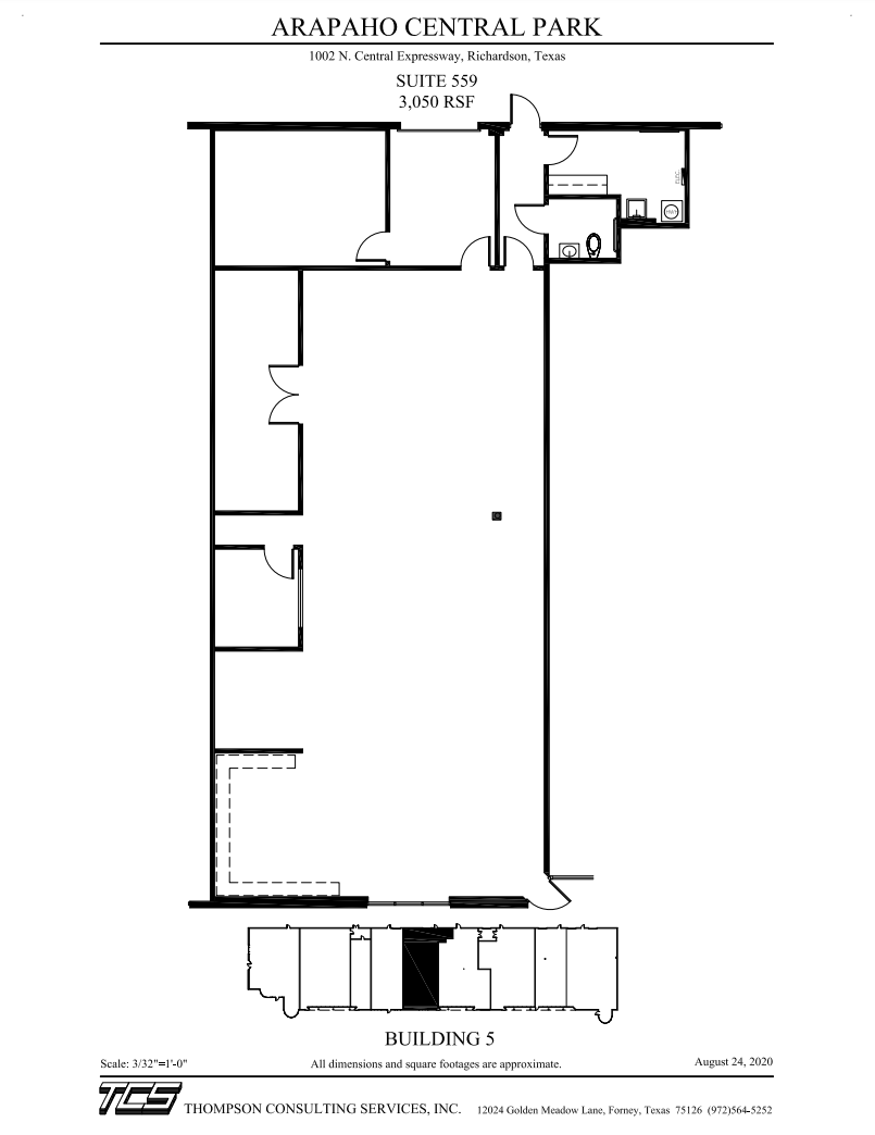 1002 N Central Expy, Richardson, TX for lease Floor Plan- Image 1 of 1