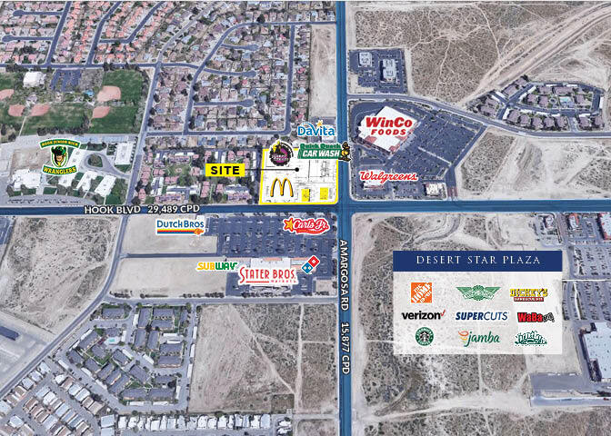 NWC Hook Blvd & Amargosa Rd, Victorville, CA for lease - Building Photo - Image 2 of 4