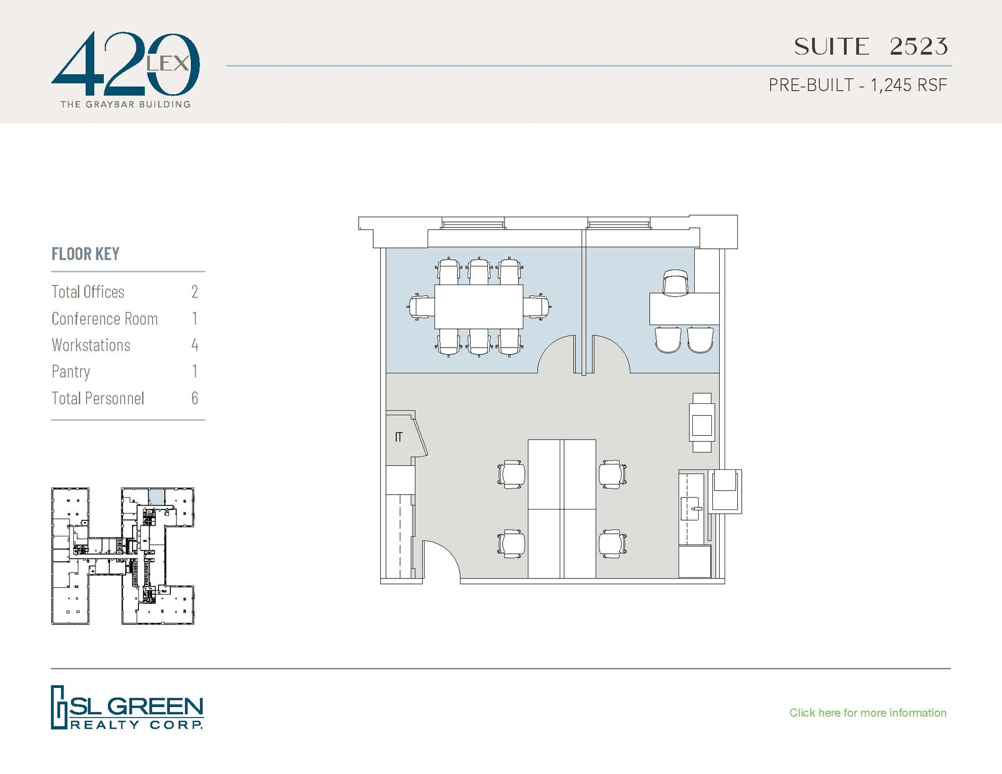 420 Lexington Ave, New York, NY à louer Plan d’étage- Image 1 de 1