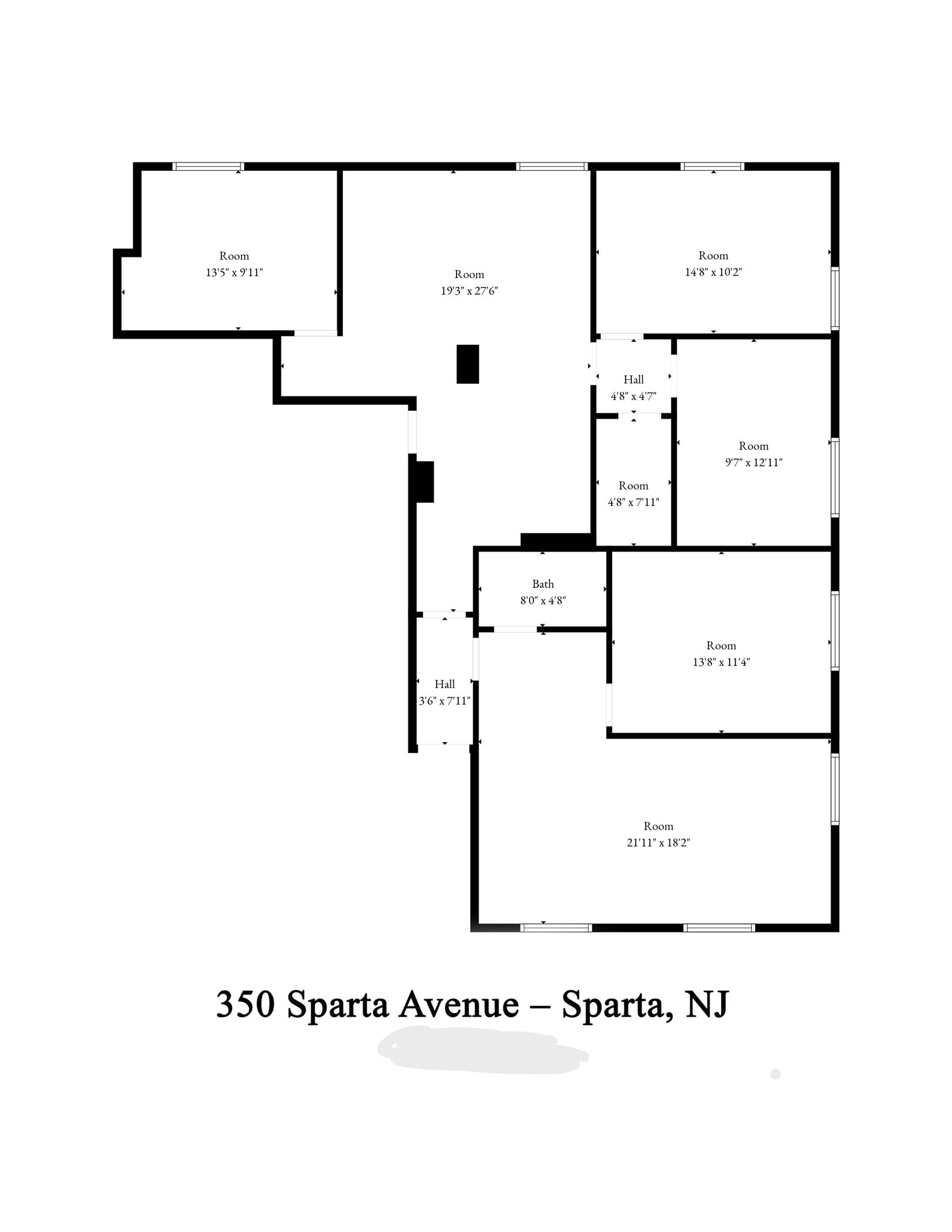 350 Sparta Ave, Sparta, NJ for lease Site Plan- Image 1 of 1
