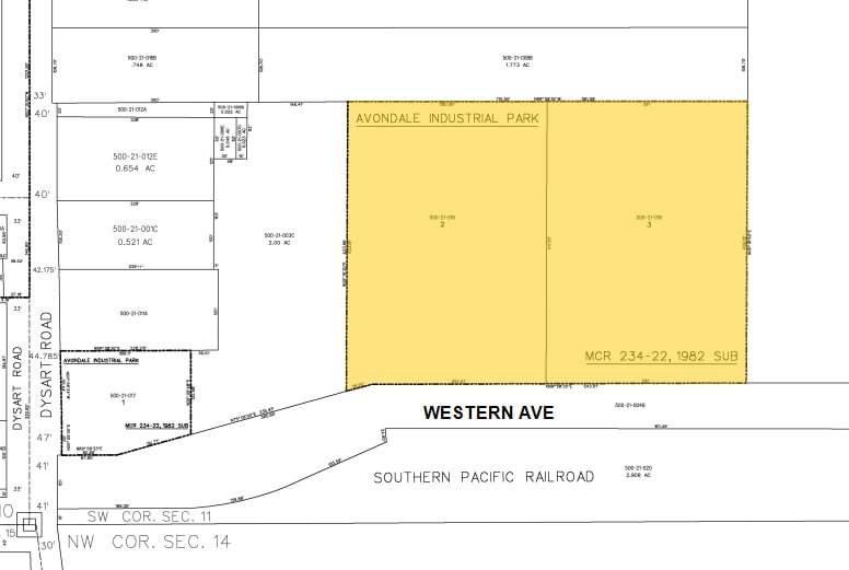 730 E Western Ave, Avondale, AZ à vendre - Photo du bâtiment - Image 2 de 2