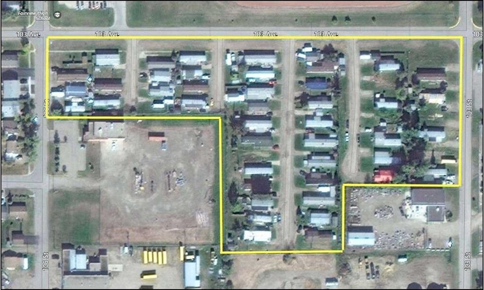 10515 103 Av, Fairview, AB à vendre - Aérien - Image 1 de 7