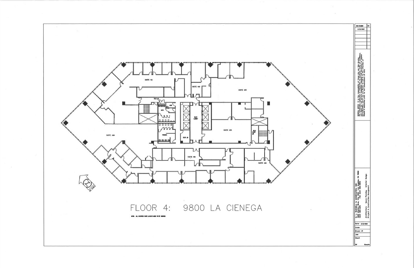 9800 S La Cienega Blvd, Inglewood, CA à louer Plan d’étage- Image 1 de 1