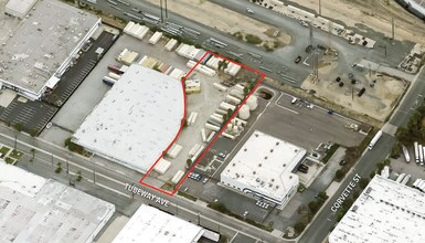 1950 S Tubeway Ave, Los Angeles, CA - Aérien  Vue de la carte