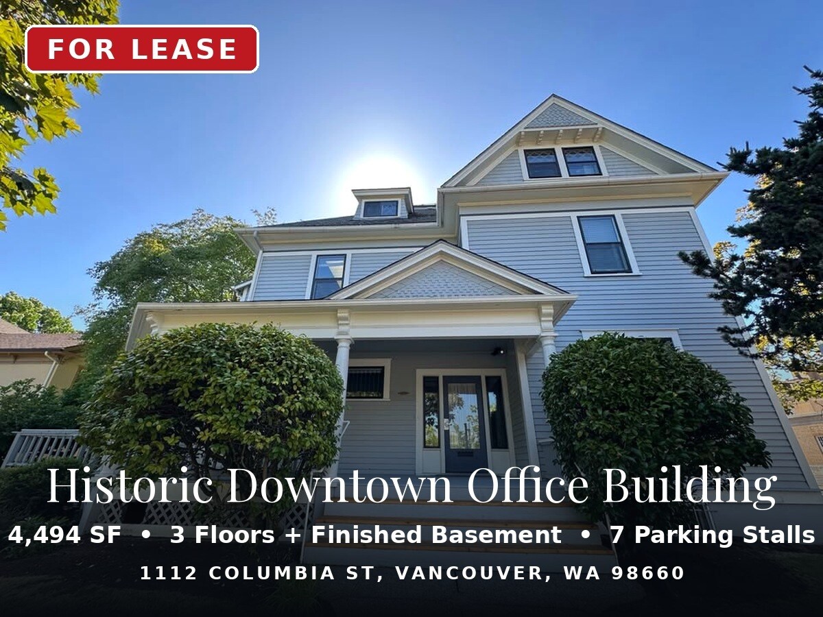 1112 Columbia St, Vancouver, WA à louer Photo du bâtiment- Image 1 de 14