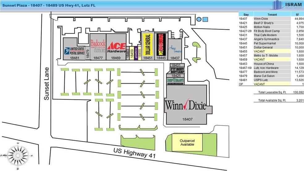 18407-18489 N Us Highway 41, Lutz, FL for lease - Site Plan - Image 3 of 17