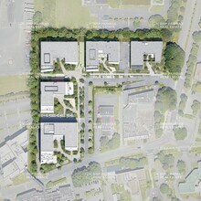 Cesson-Sévigné, IEV - Aerial map view