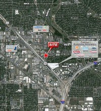 2800 Mangum Rd, Houston, TX - AERIAL  map view