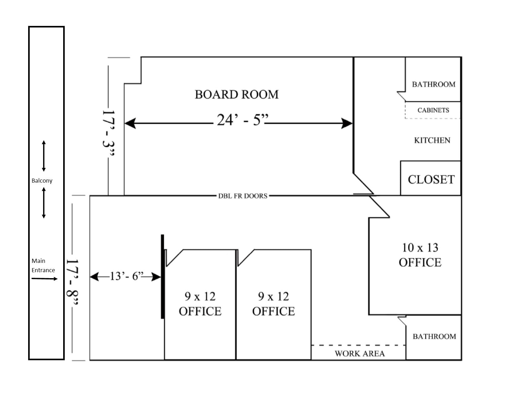 8930-8950 SE Bridge Rd, Hobe Sound, FL for lease Floor Plan- Image 1 of 1