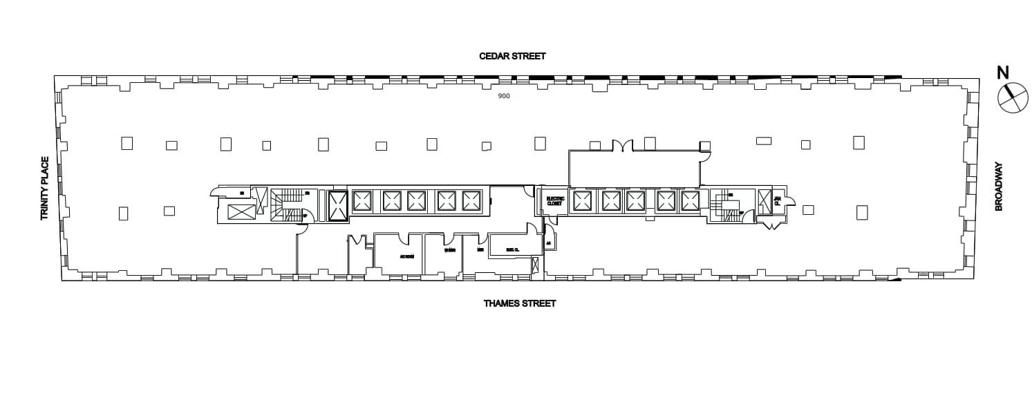 111 Broadway, New York, NY for lease Floor Plan- Image 1 of 1