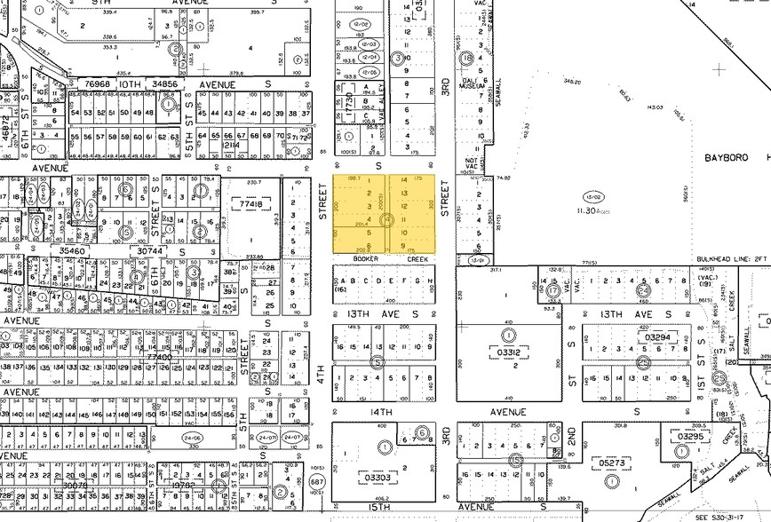 1100 Fourth St S, Saint Petersburg, FL à vendre - Plan cadastral - Image 2 de 4